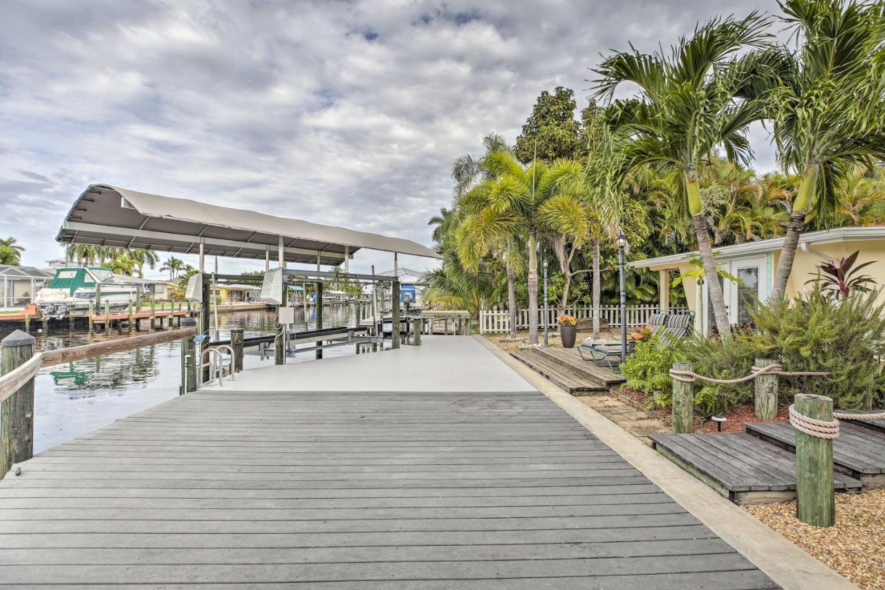 Waterfront Matlacha Home With Covered Boat Slip エクステリア 写真